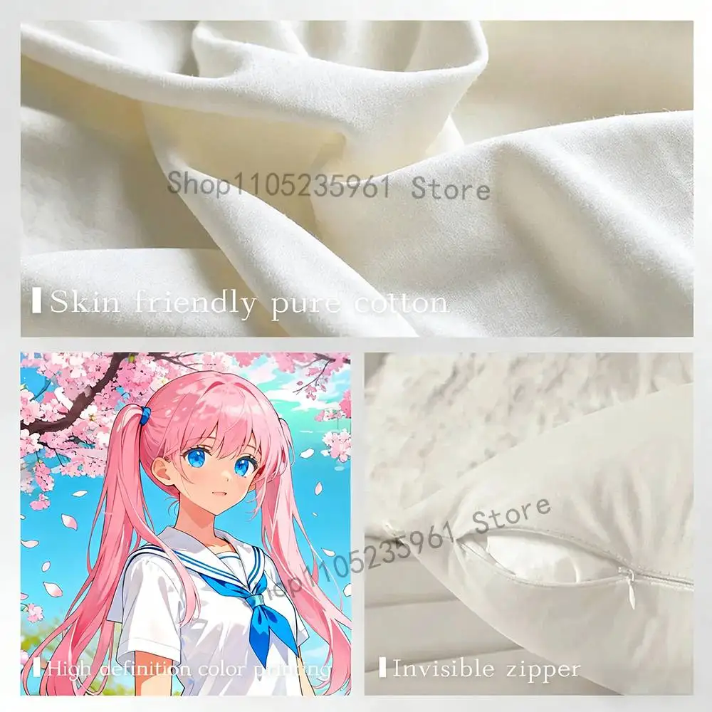 Aoba Seragaki DRAMAtical Murder Various Sizes Square Pillow Case For Car Home Bedchamber Decor Custom Valentine gift