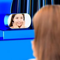 Rechargeable LED Digital Alarm Clock HD Mirror Display Wireless Bluetooth Alarm Clock Portable Bluetooth Speaker Bedside