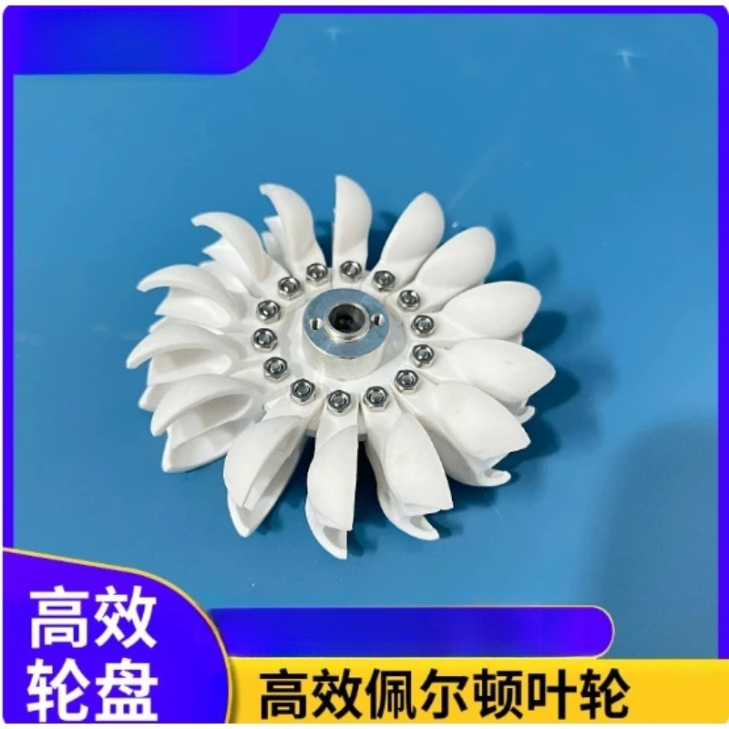 Impact Pelton Runner Water Turbine Wheel Practical Component For Hydro Power Generation Equipment