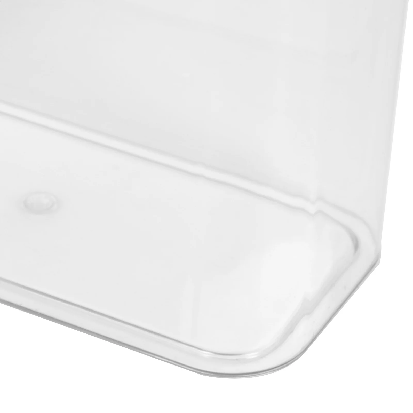 

Transparent Large Capacity Trash Can Pet Plastic Garbage Bin with Lid for Bedroom Kitchen Bathroom Office Use