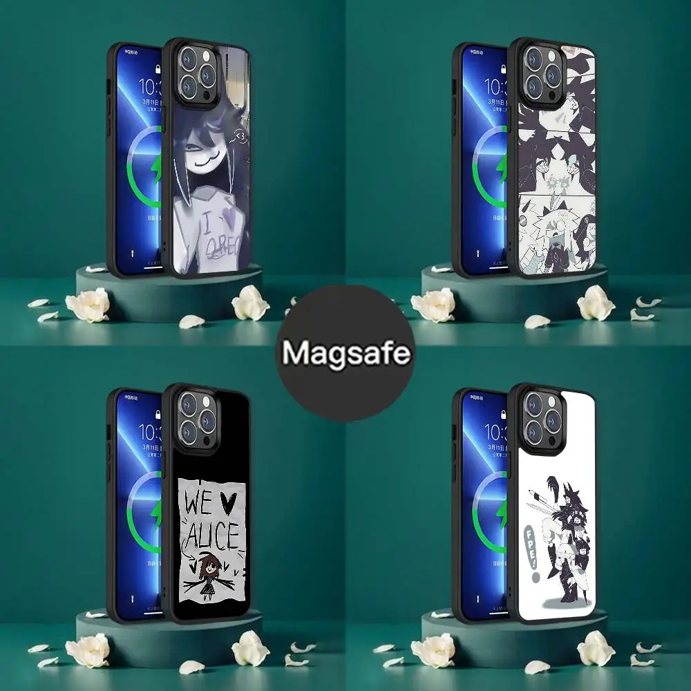 

Miss bloomie FPE Phone Case For iPhone 17,16,15,14,13,12,11,Pro,Max,Plus,Mini,SE4,E Magnetic Magsafe Wireless Charging