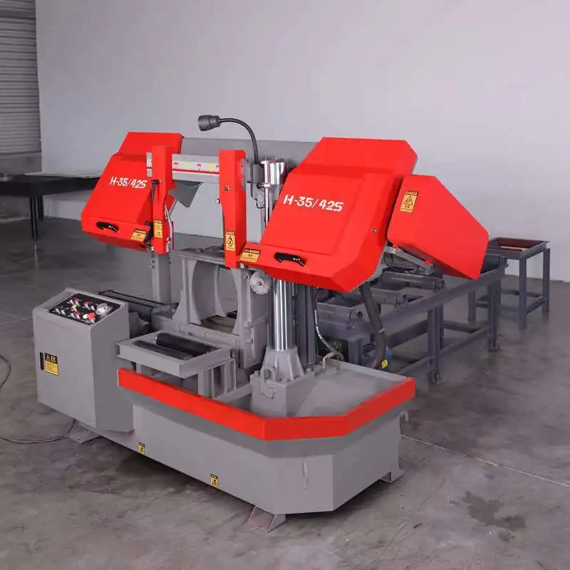 

GH4235 Horizontal Dual Column Semi-Automatic Metal Band Saw Hine For Steel Rebar Cutting