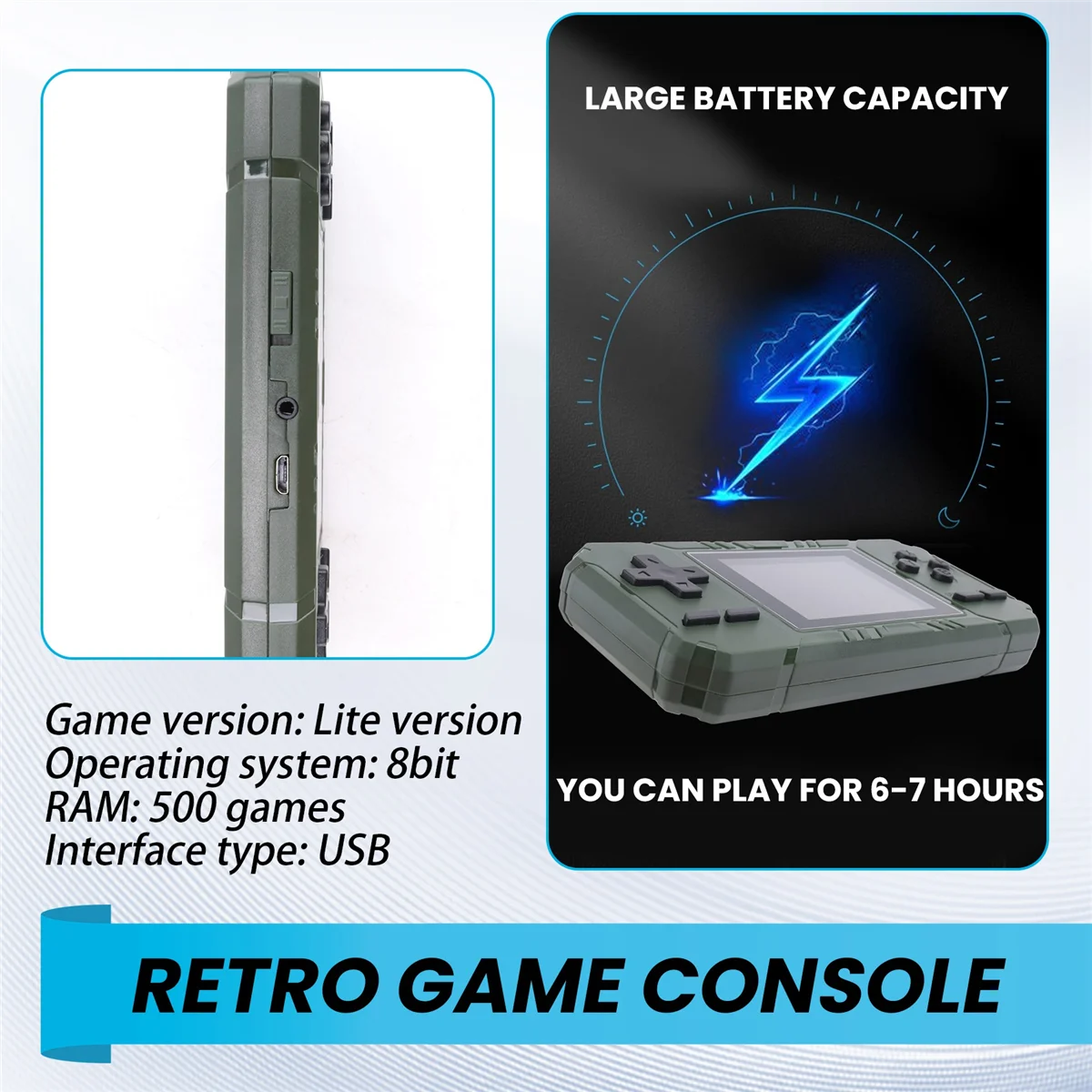 【Livraison Rapide】 Spielekonsole