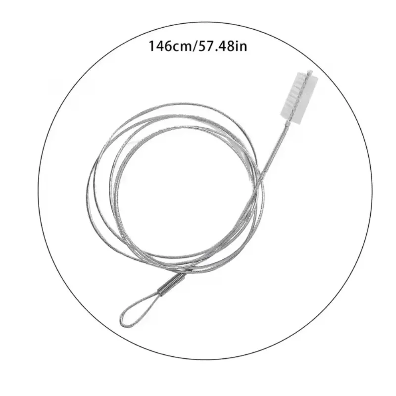 Flexible Drain Cleaner Brush for Sink and Bathroom Pipe Clogs