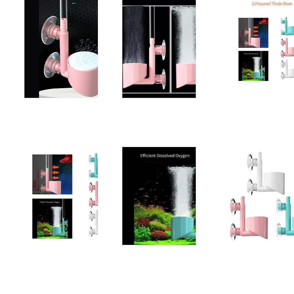 Air Diffuser Bubble Counter Oxygen Valves Create a Beautiful Underwater Scene W91B