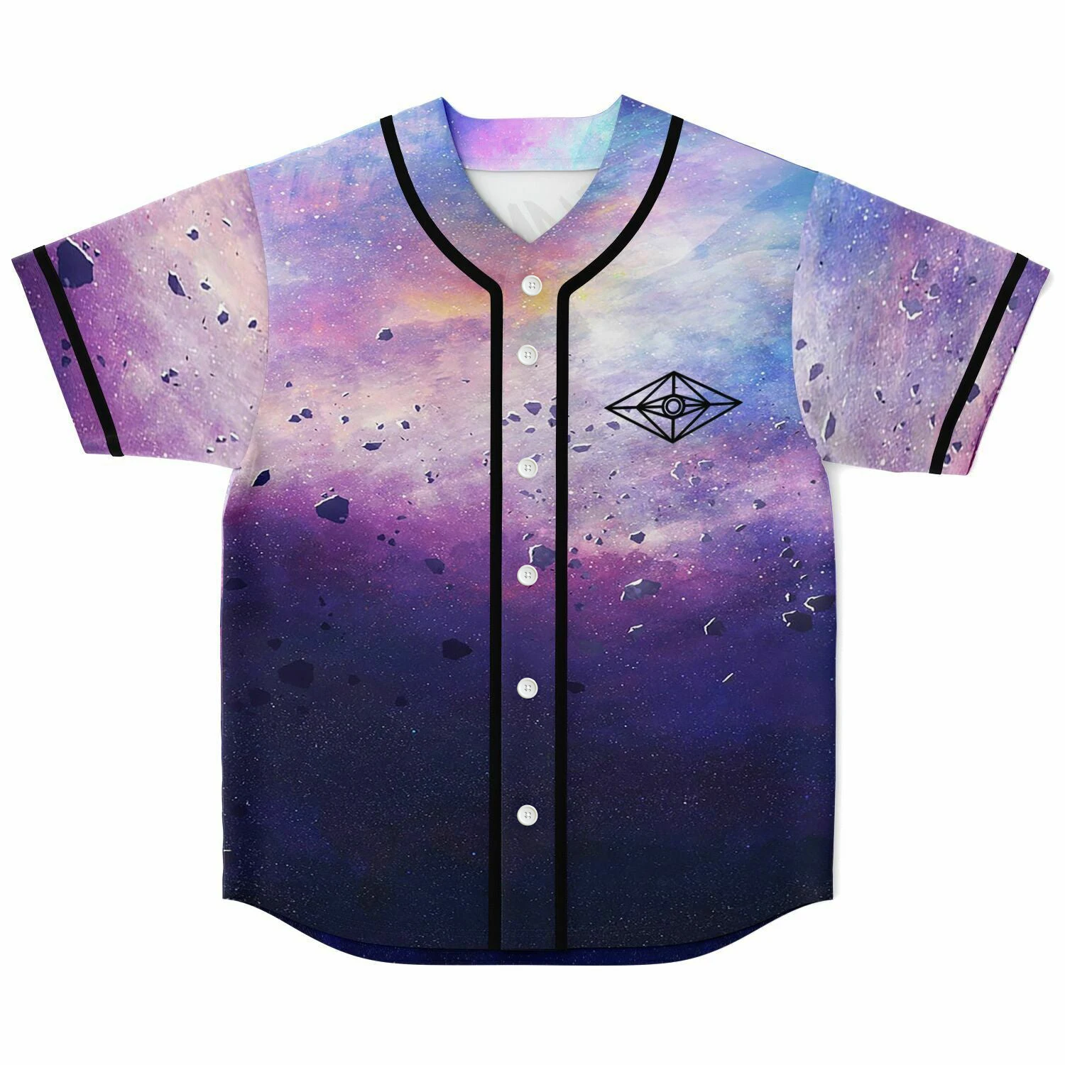 Slander Love is Gone Baseball Jersey Harajuku Thin button Baseball Uniform Baseball Jersey Fro EDM