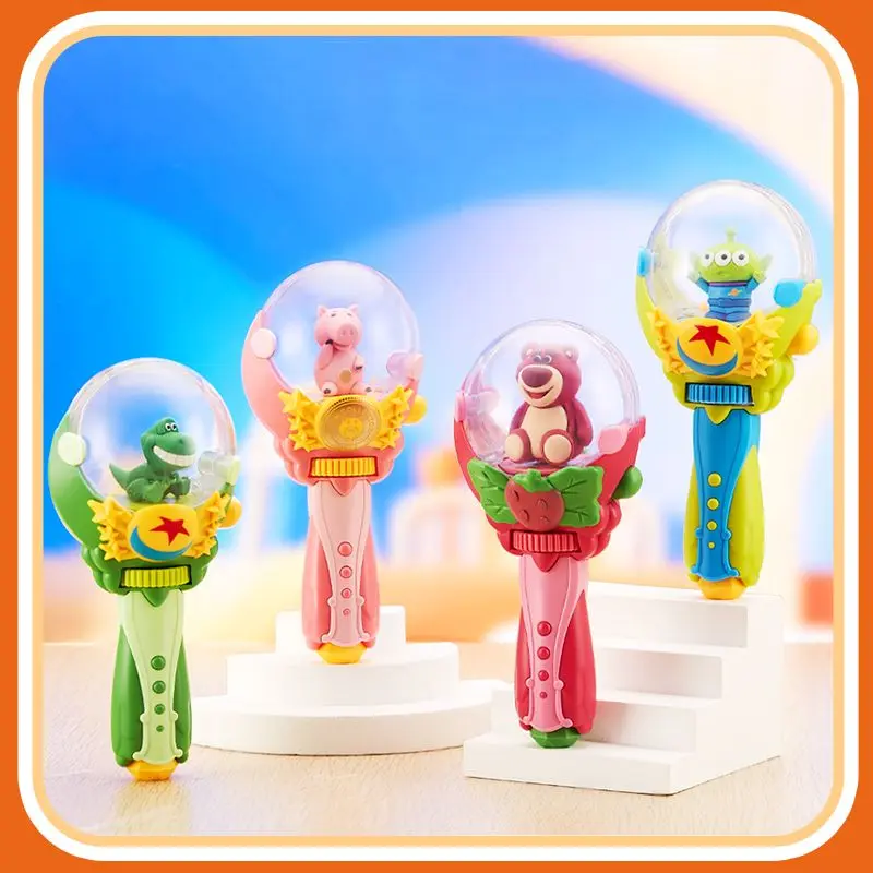 

Kawaii Disney Lotso Rotating Magic Stick Cartoon Trend Toy Story Mania Children Fairy Stick Toys Birthday Gifts To Children