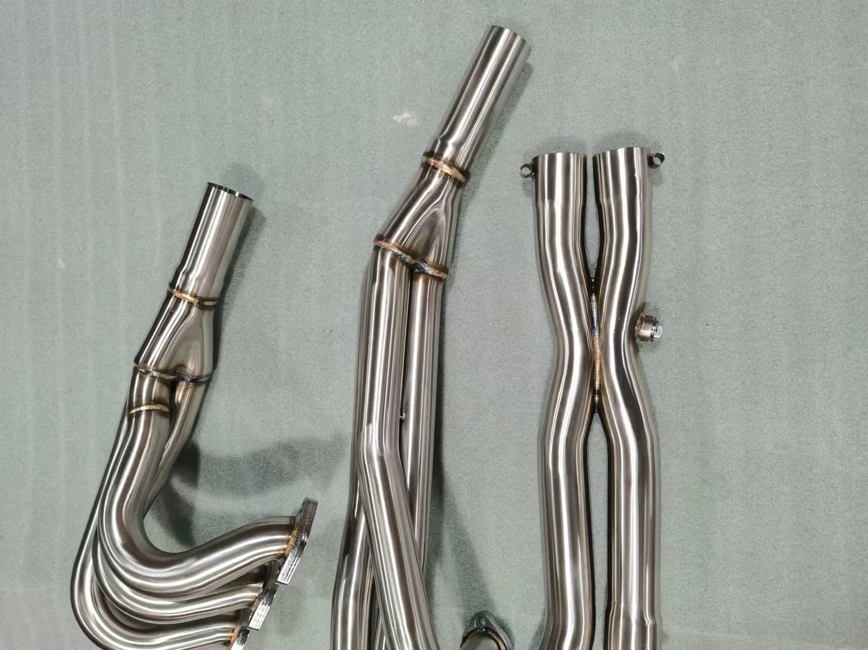 Stainless Steel Exhaust Pipe Manifold Header Y Pipe for BMW E30 3-series 325 2.5L 2.7L L6