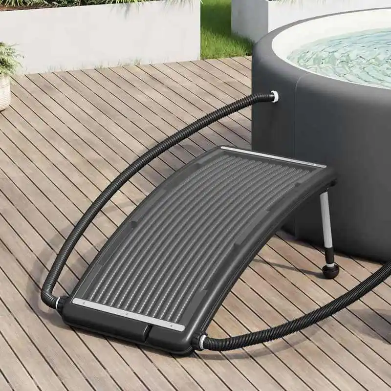 Gebogenes Solar-Heizpaneel für Schwimmbecken 110x65cm Effiziente Erwärmung für den Poolbereich