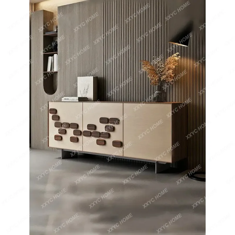 XX minimalist high-end side cabinet modern minimalist paint storage cabinet