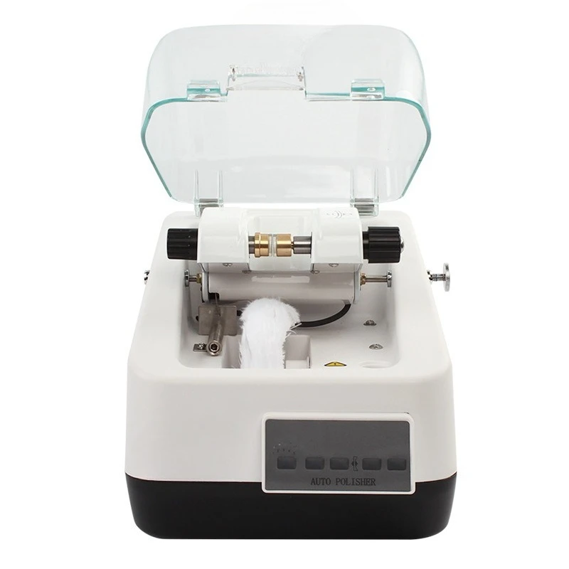 

Polishing machine, glasses processing equipment