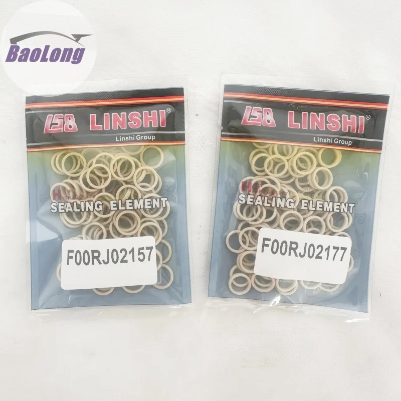 

50pcs F00RJ02157 F00RJ02177 Diesel Injector High Pressure Sealing Ring for Bosch 110 120