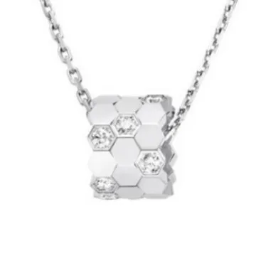 

New S925 Silver Round White 1.5mm Hot Selling Pendant Accessory Necklace [Single Pendant] Wedding Jewelry