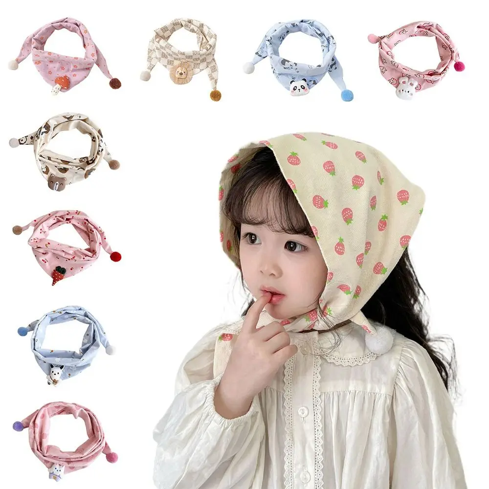 

Bib Thermal Neck Warmer Thickening Windproof Children Kids Winter Scarves Warm Neck Cover Snap Fastener