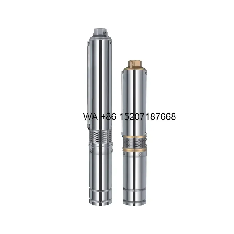 Wmwmnu for Rising Tech AC DC Hybrid Solar Water Pump 3HP 36m Head 30m3 h Flow Deep Well Irrigation System 304 Stainless Steel