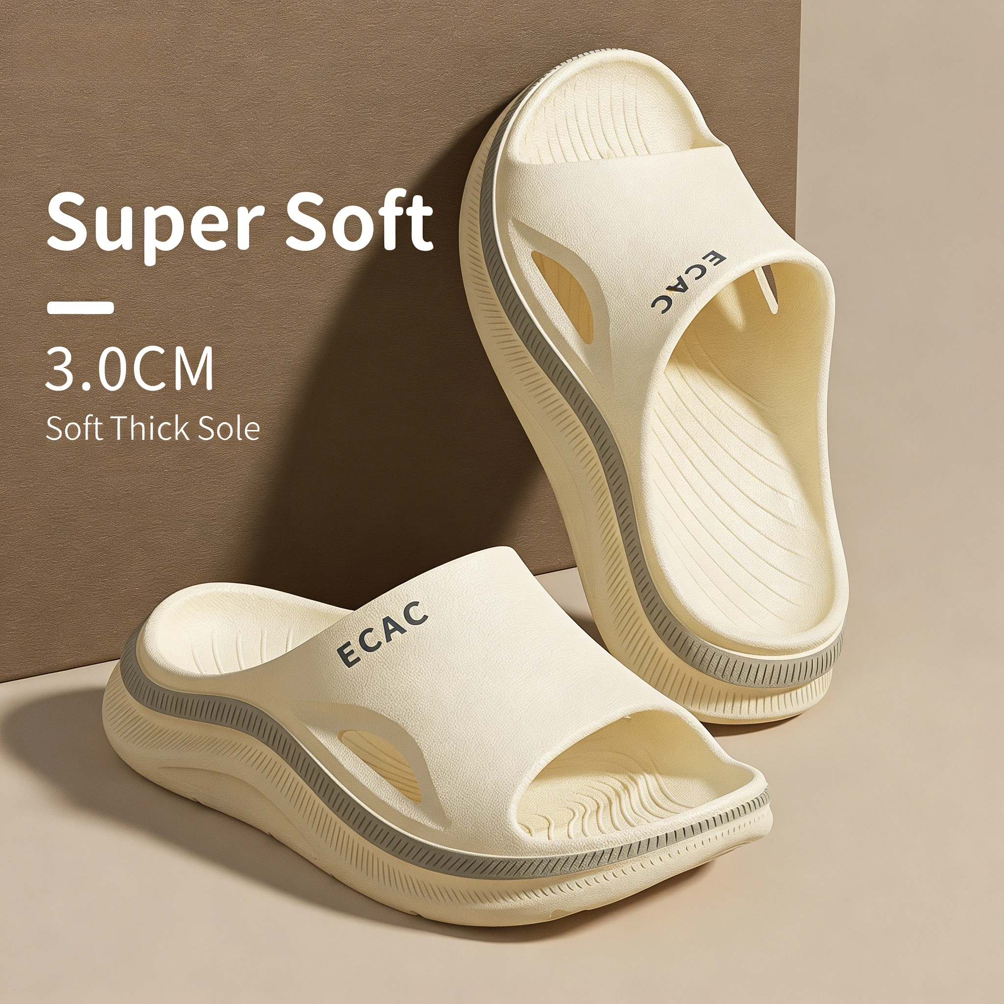 House Slipper Woman Platform Cloud Summer Sandal Men Flip Flops Beach Non Slip Home Sport Shoes Rubber Sneaker Female Male Thick