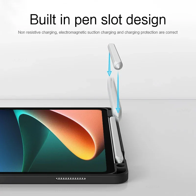 Detachable Keyboard Case For Xiaomi Mi Pad 7/7 Pro 11.2'', Pad 8 Pro 11.2'', MiPad 6/6 Pro 11'' Keyboard Cover With Pencil Holde