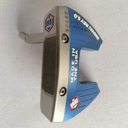 JUNYUE Brid golf putter  blue putter，CNC Soft Iron Forged Golf Putter Head