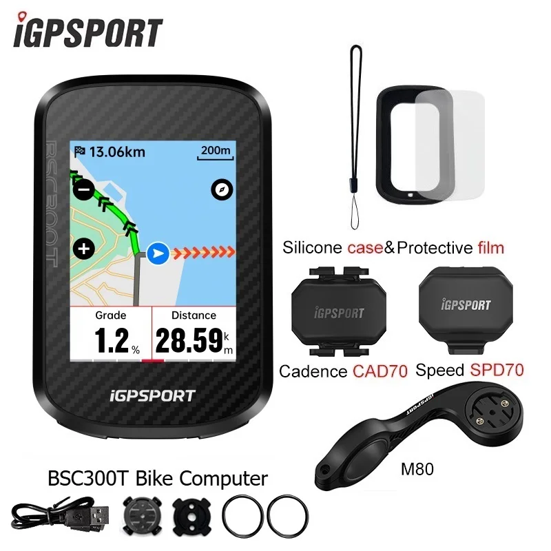iGPSPORT BSC300T Bike GPS Computer Cycling Wireless Speedmeter