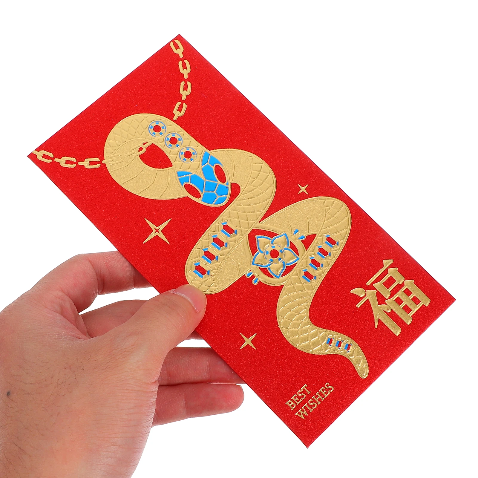 

30Pcs Chinese New Year Red Envelopes Year of The Snake Lucky Hong Bao Money Gift Bags for Wedding Birthday Spring Festival Cash