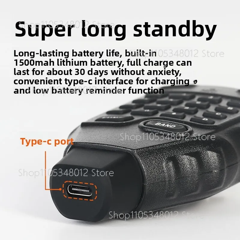 

Wireless Bluetooth Speaker Microphone Hand Mic for Car Walkie Talkie
