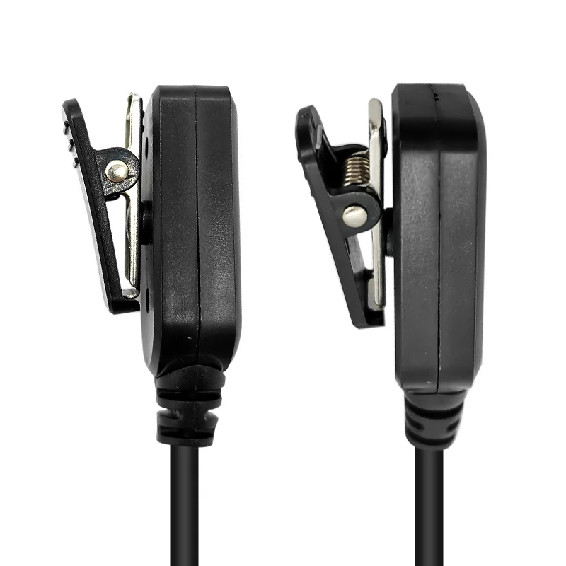 Baofeng ve Kenwood için Mic PTT Mic kulaklık, d-şekil kulaklık, kulak kancası