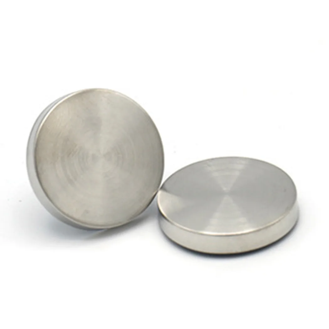 16pcs Stainless Steel Chrome Dome Cap for Screw Covering in Mirror Glass Furniture Bath Panel Sign and Display Installations