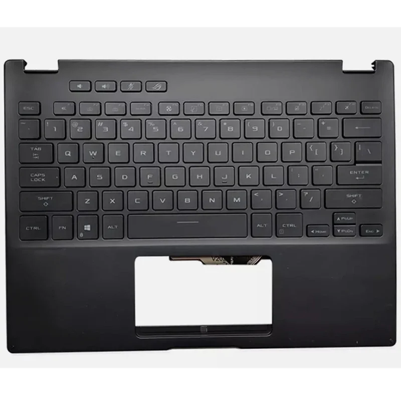 

Original New Laptop Case For ROG 13 GV301 GV301Q Palmrest Upper Case C Cover Shell With US Backlit Keyboard