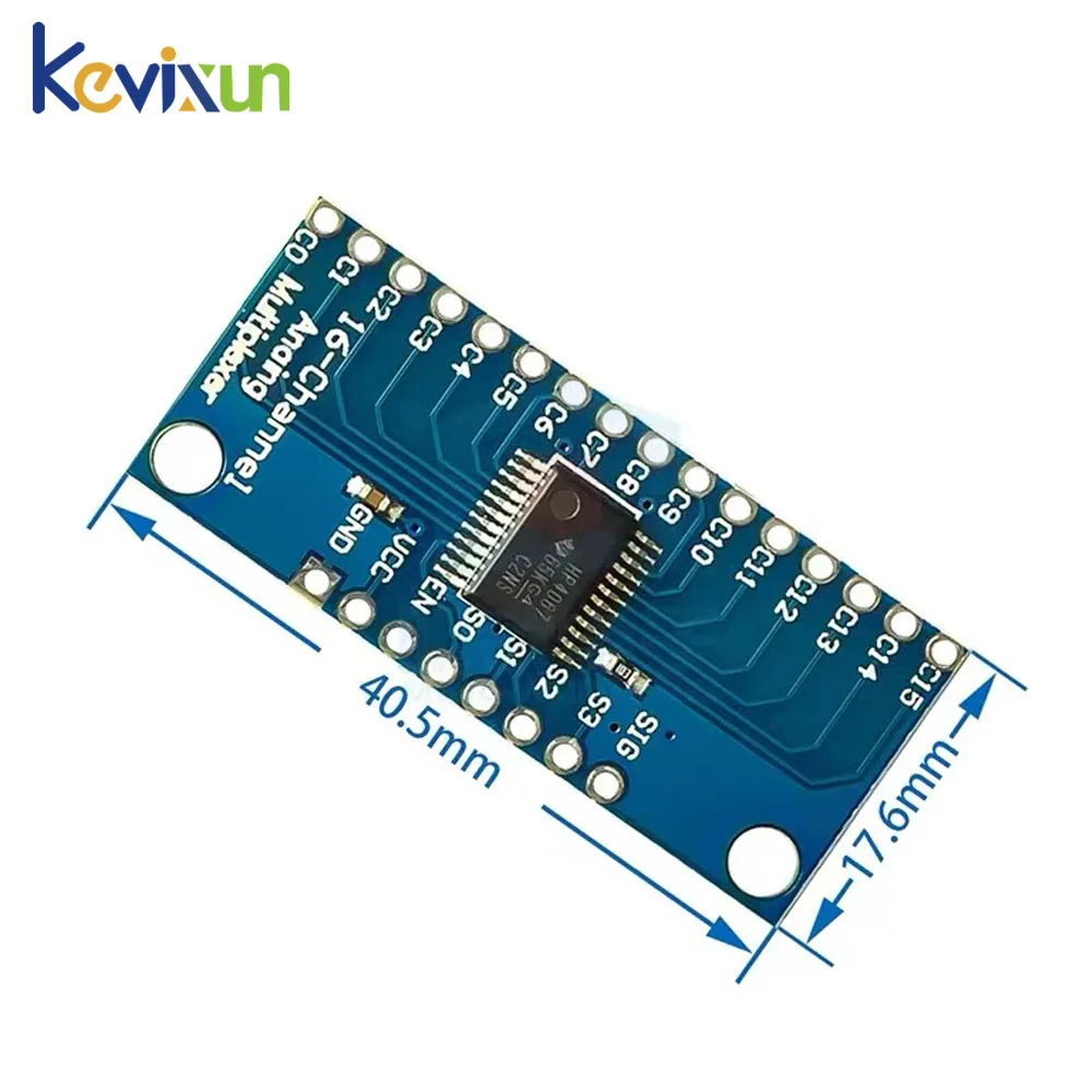 10pcs CD74HC4067 CMOS 2V-6V 16 Channel Way Analog Multiplexer / Digital ADC Module For Arduino 74HC4067 Microcontroller Board