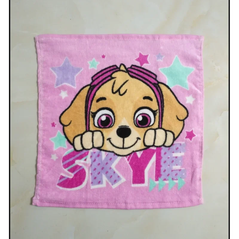 PAW Patrol Chase Skye Children Microfiber Hand Dry Towel For Kids Soft Plush Fabric Absorbent Hang Towel Bathroom Bath Wipe cute