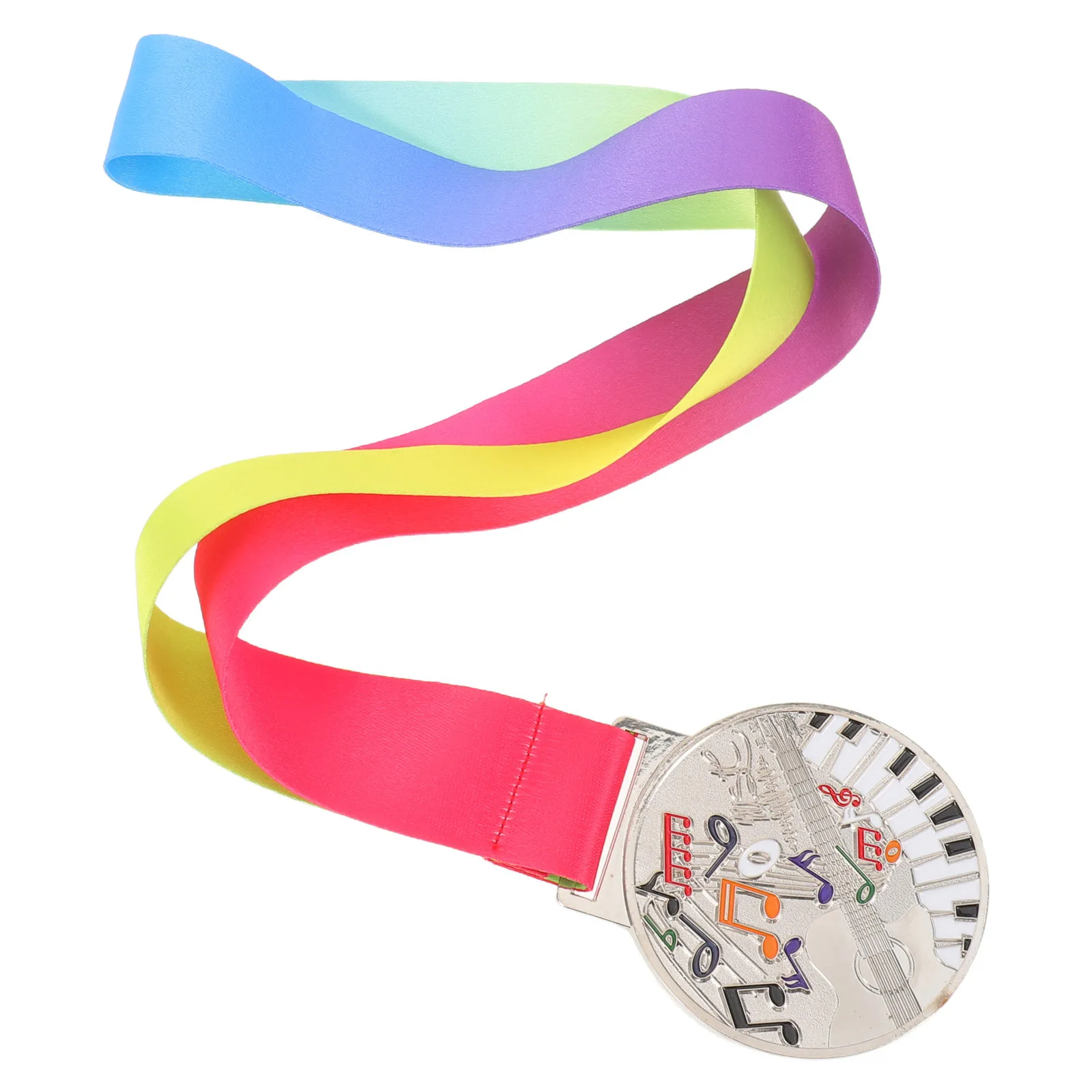 ميدالية الموسيقى الفضية البيانو الكمان الغناء جائزة الإبداع الإنجاز المنافسة ميداليات ميدالية قلادة الميداليات الموسيقية