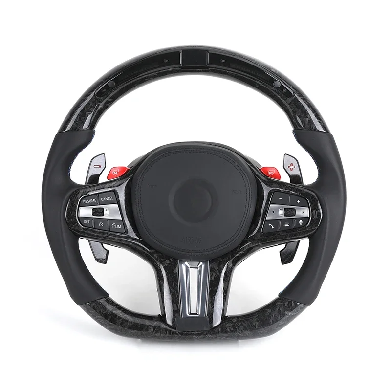 

With M1 M2 Button Led M Sport Volant Lenkrad Forged Carbon Steering Wheel for BMW X3 G01 G20 G30 G31 G38 G82 G80 M3 G11 G22