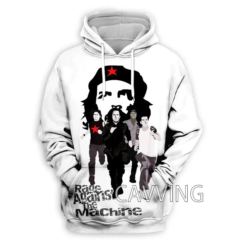 

CAVVING 3D Printed Rage Against The Machine Fashion Hoodies Hooded Sweatshirts Harajuku Tops Clothing for Women/men