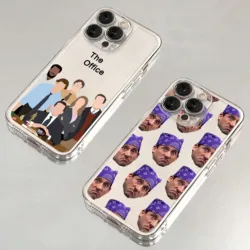 The office Tv Show Hot Phone Case For iPhone 16 15 14 13 12 11 Mini Pro Max X XR XSMax 7 8 Plus SE20 Transparent Cover