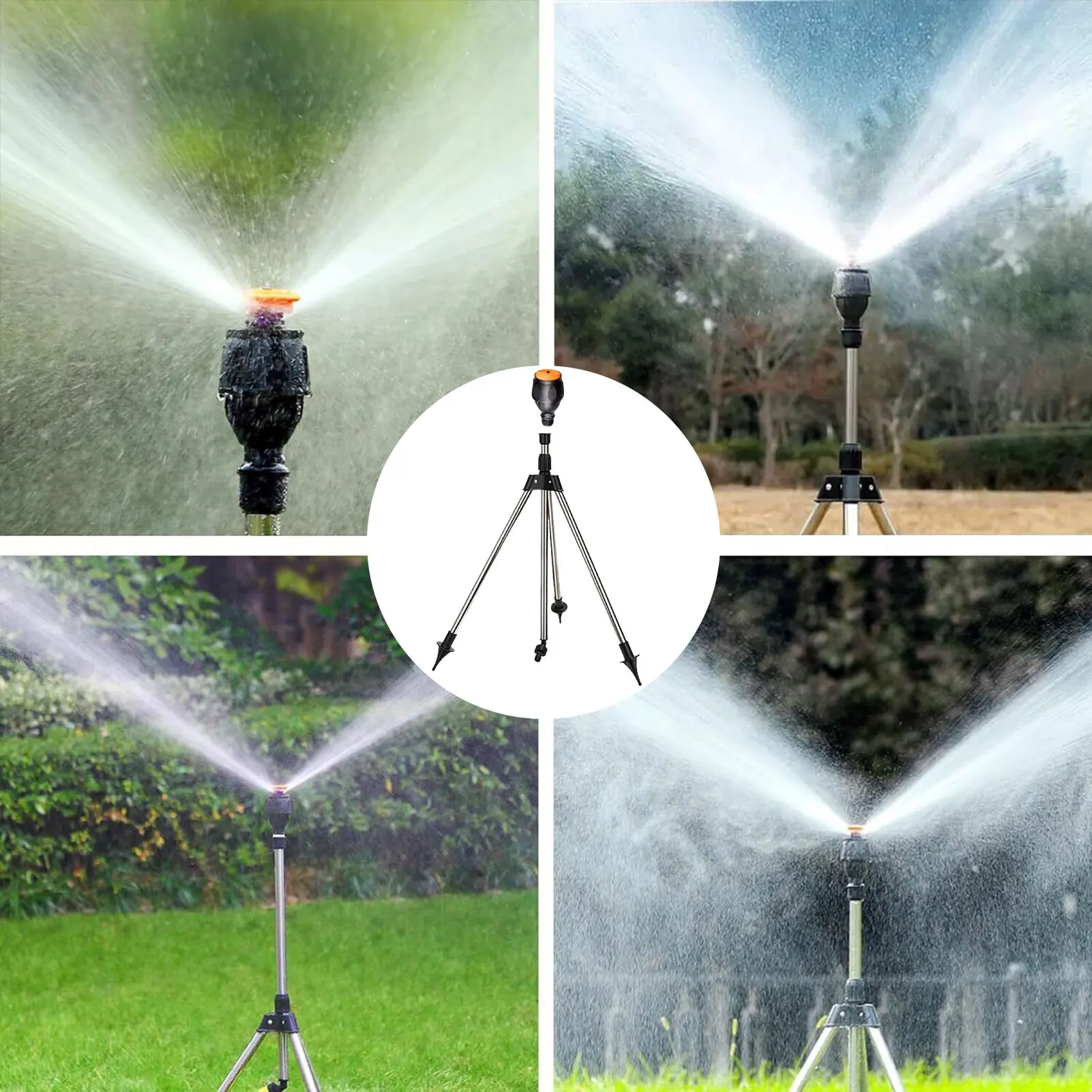 

Garden Sprinkler Large Area Coverage Multipurpose Yard Sprinklers For Plant Irrigation