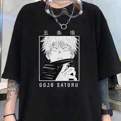 New Anime Satoru Gojo Graphic Printed T Shirt Cool Short Sleeve Unisex Fashion Streetwear Personality Tees Top