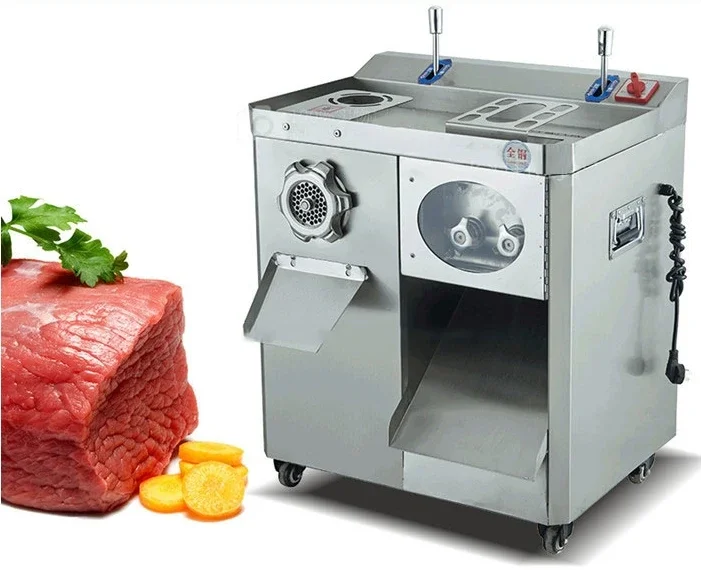 Commercial Multi Function Electric Meat Slicing Grinding And Sausage Filling Machine Meat Processing