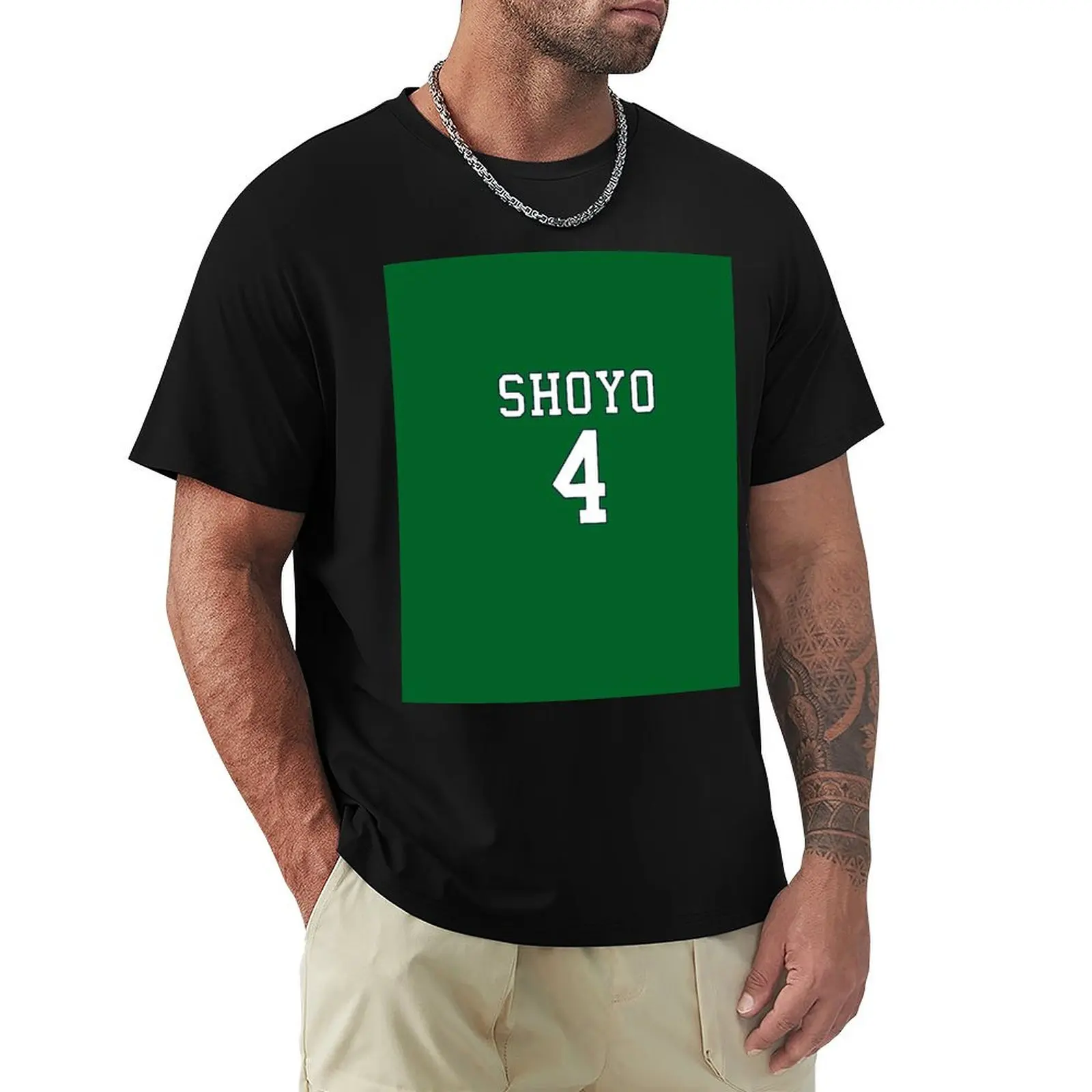 

SlamDunk Shoyo T-Shirt Aesthetic clothing summer clothes plus sizes korean fashion heavy weight t shirts for men