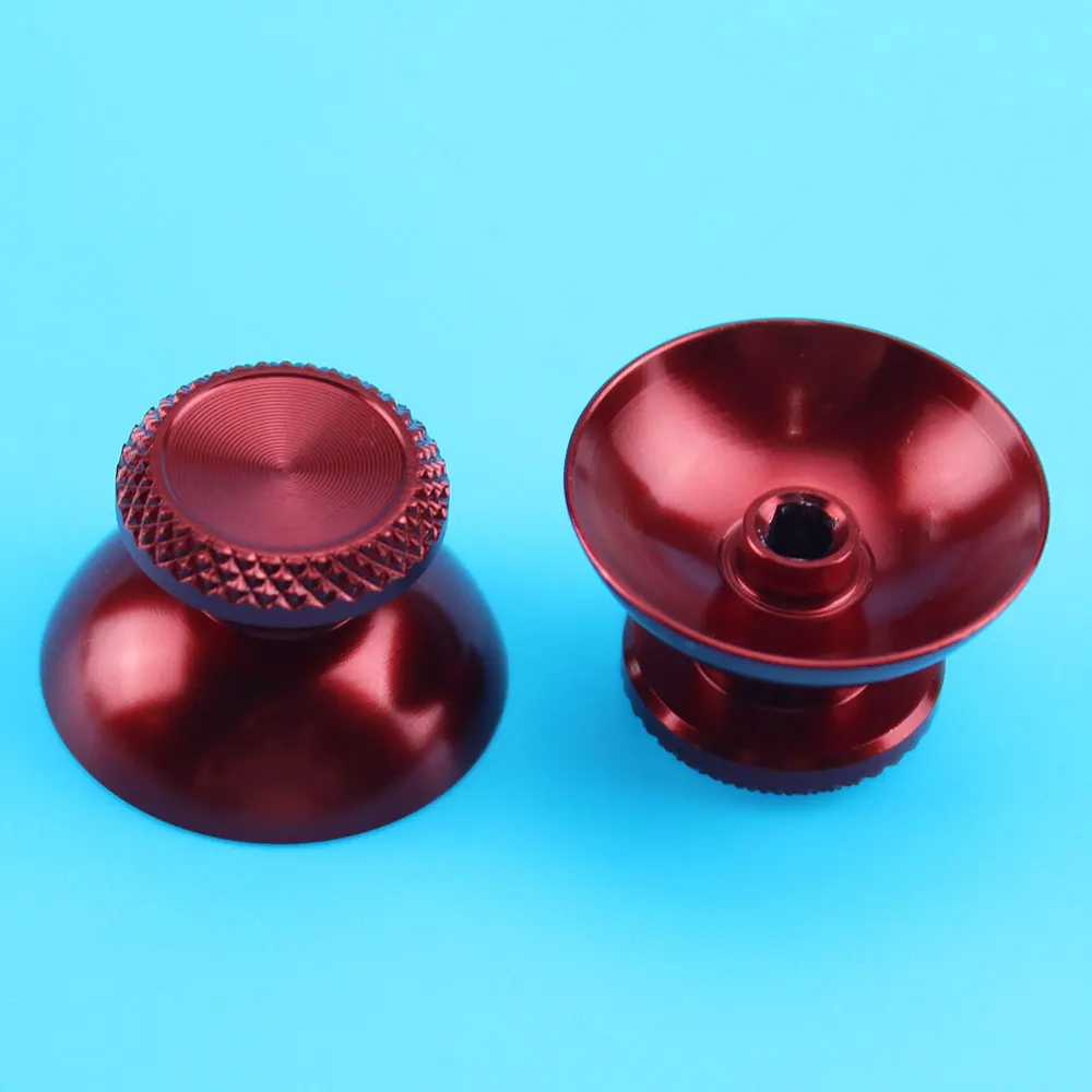 ChengHaoRan 1 pair 3D Metal Joystick Grip Cap Analog Thumb Stick Cover For PS5   Gamepad Controller Thumbstick repair