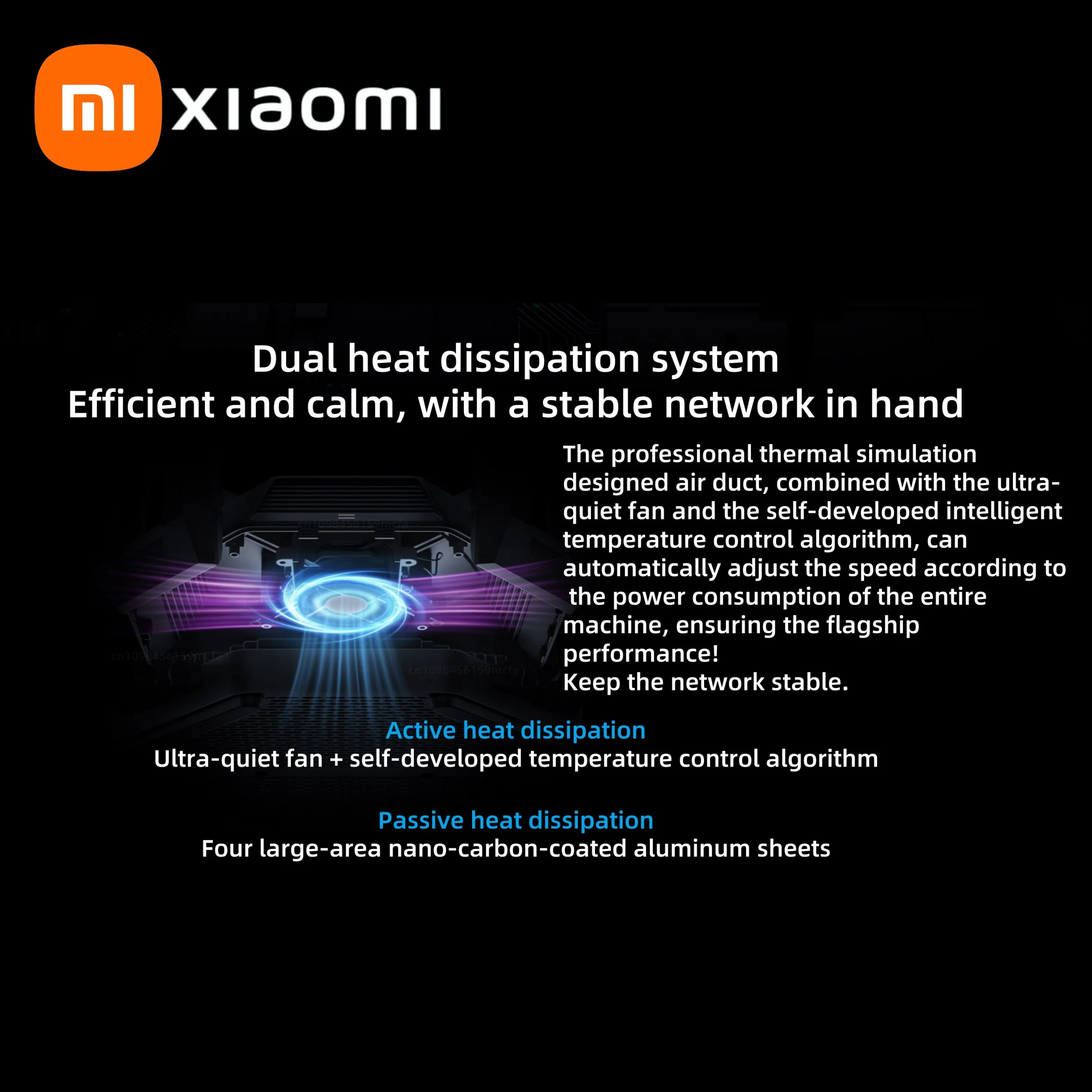 XIAOMI Mi Router 10000 Tri Frequency 10 Gigabit Network Router USB 3.0 2G Memory Mesh Networking Game Accelerator Smart Home