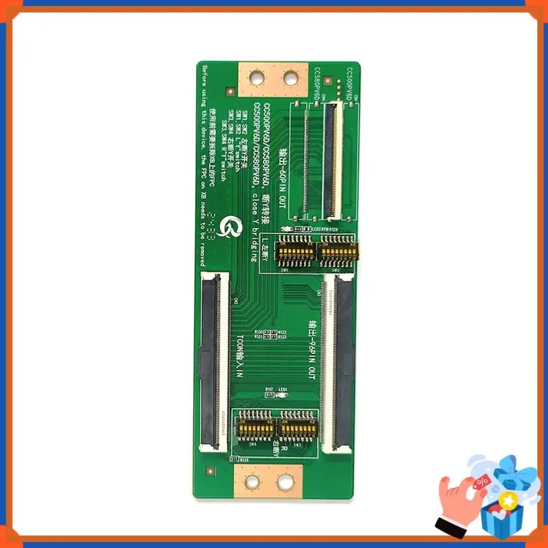 Compact CC580PV6D  Close Y Bridging Adapter Plate TCON In 60P 96P OUT Y Bridging Adapter Board
