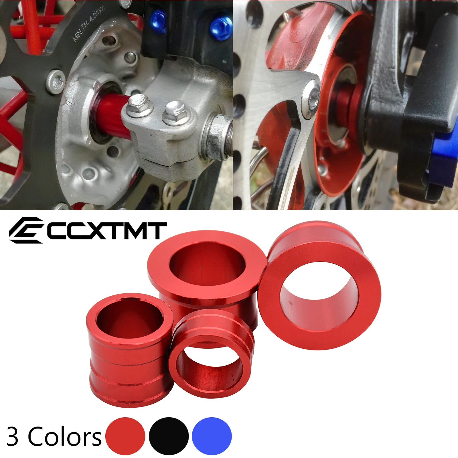 Motorcycle Front Rear Wheel Hub Spacers Wheel Busher For Honda CR125R CR250R CRF250R CRF250X CRF250RX CRF450R CRF450X CRF450RX