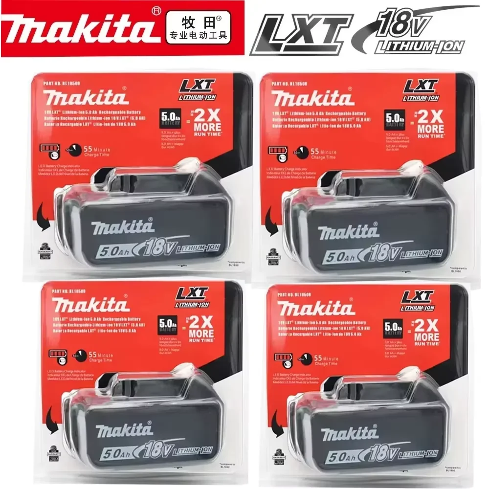 

Original Makita Tool 18V 6.0Ah battery, Makita BL1830 BL1840 BL1850 1860 lithium battery, charger, fast charging,