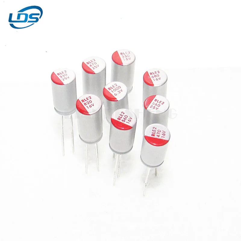 10PCS DIP Solid Electrolytic Capacitor 100V  10UF 47UF 100UF