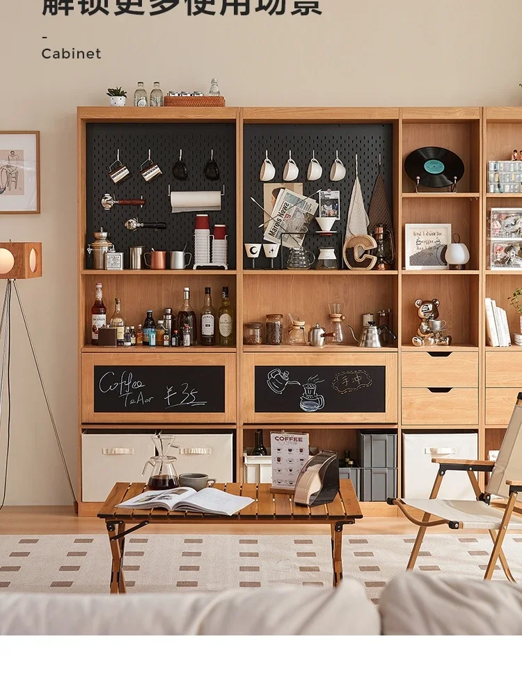 

Living room bookcase free assembly bookshelf simple household floor display cabinet