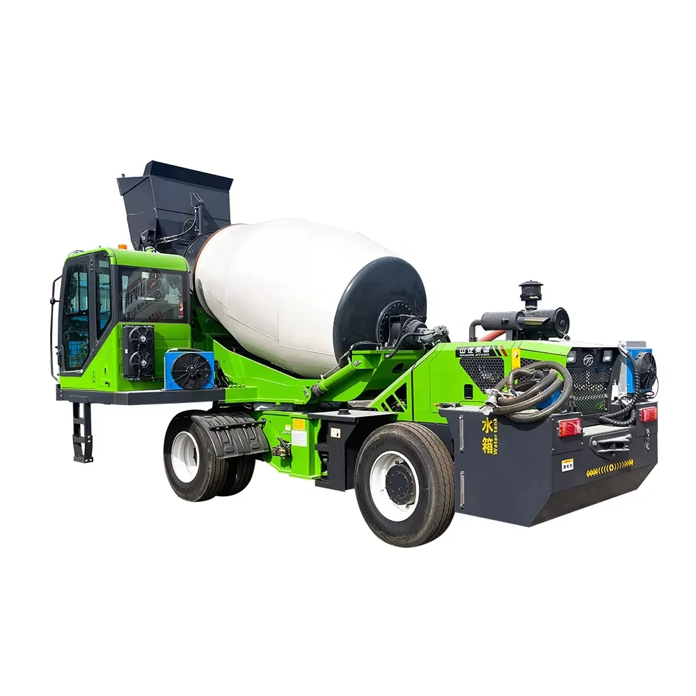 16m3 Per Hour Self Loading Concrete Cement Mixing Truck