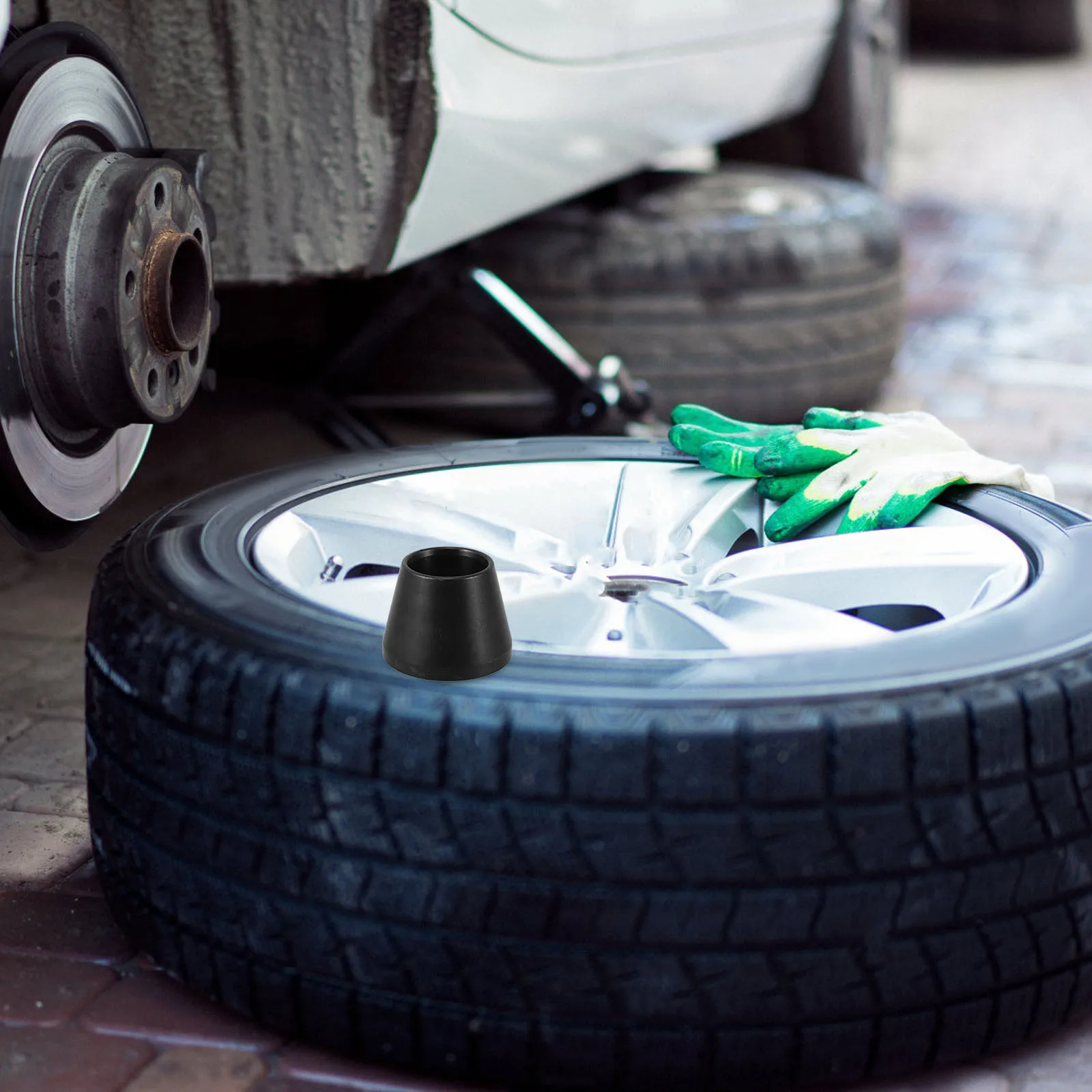 

36Mm Wheel Balancer Cone Shaft Steel Universal Fit For Car Truck Motorcycle Precision Tire Balancing Tool Auto Repair Equipment