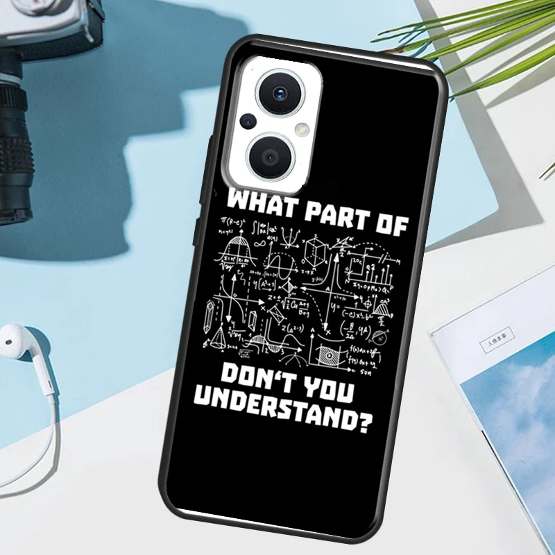 العلوم الرياضيات الفيزياء الصيغ جراب هاتف ل ممن لهم رينو 12 12F 13 13F 11 8T 7 8 10 برو ممن لهم البحث X8 X6 برو X3 X5 لايت غطاء #4