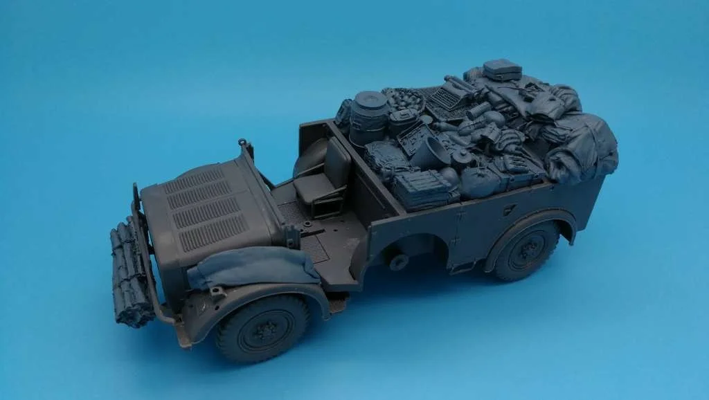 

1:35 Ratio Die-casting Resin Manufacturing Off-road Vehicle Resin Modification