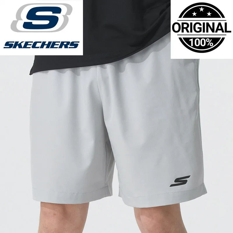 

Мужские спортивные шорты Skechers, быстросохнущие, дышащие, для тренировок, бега, повседневные, спортивные шорты с карманами P225M272-02V